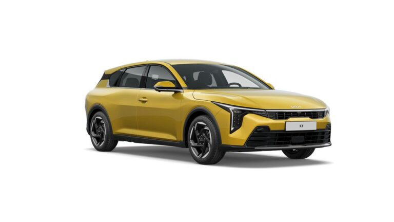 Kia K4 - Sparkling yellow