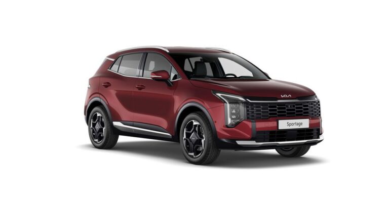 Kia Sportage - Magma red