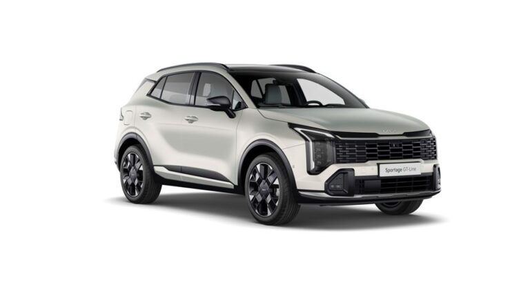 Kia Sportage Plug-in Hybrid - Ivory silver