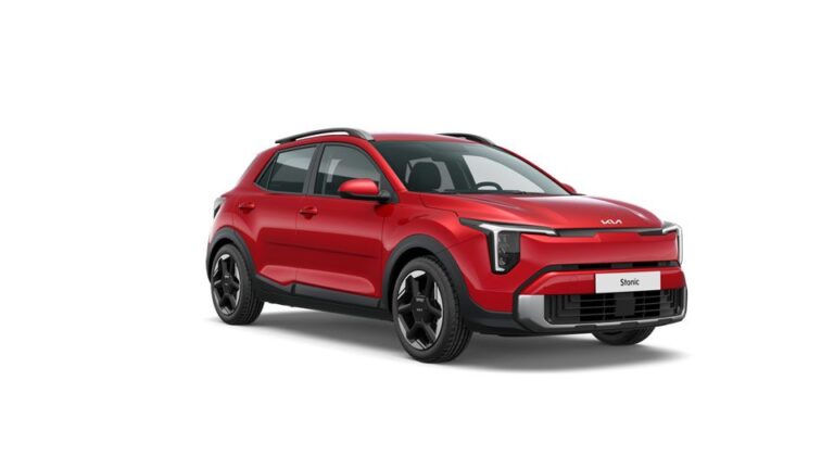 Kia Stonic - Signal red